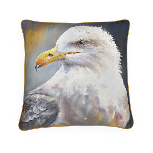 Herring Gull Print Cushion