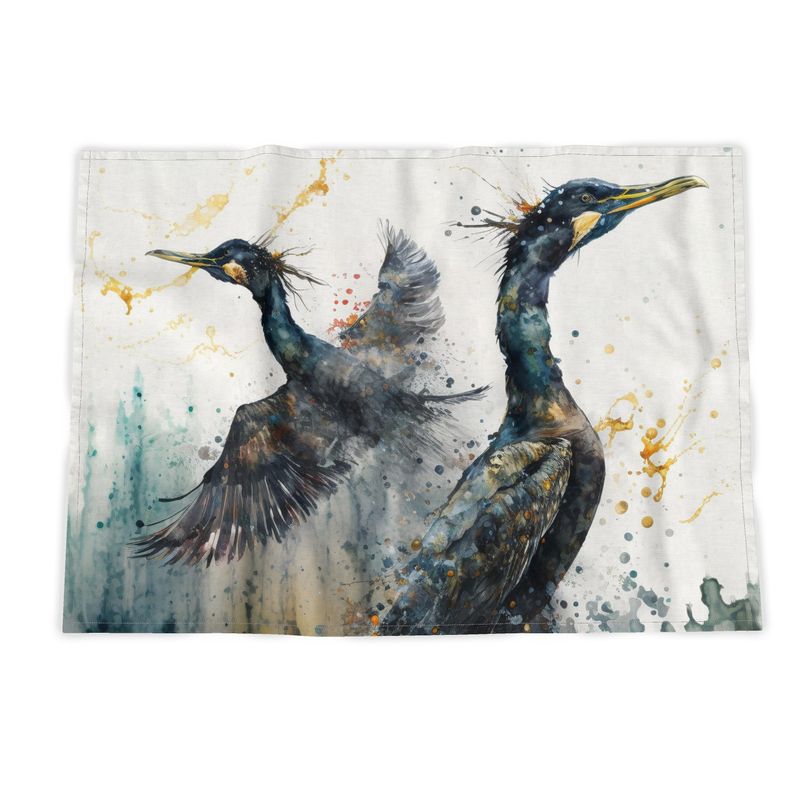Cormorant Tea Towel