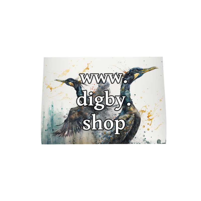 Cormorant Tea Towel