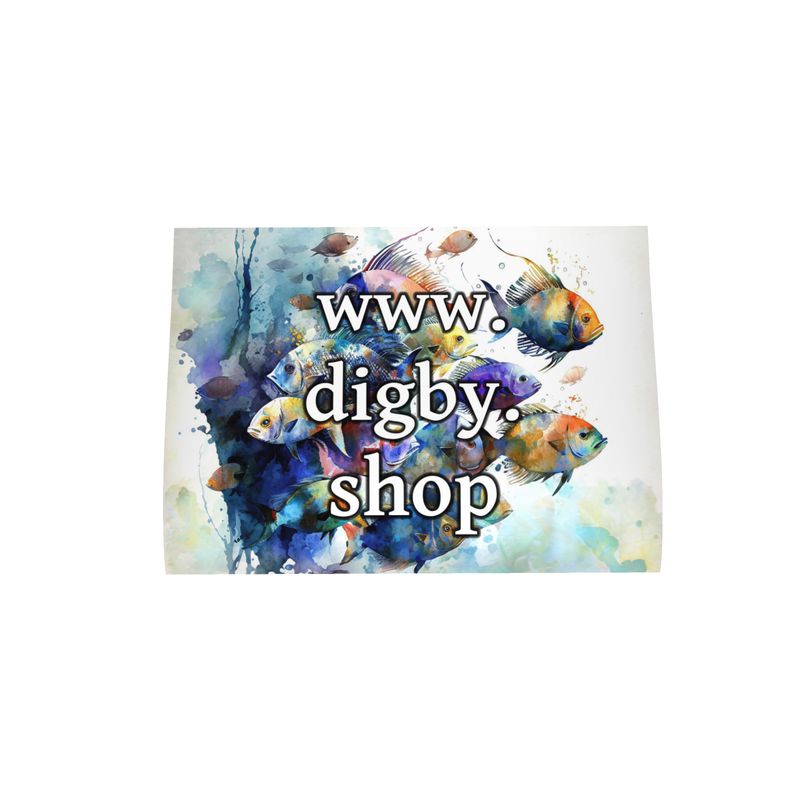 Tropical Fish Shoal Print