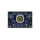 Indigo and Yellow Sunflower Print