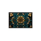 Yellow and Teal Sunflower Print