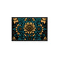 Yellow and Teal Sunflower Print
