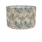 Red, White and Blue Flower Print Lamp Shade